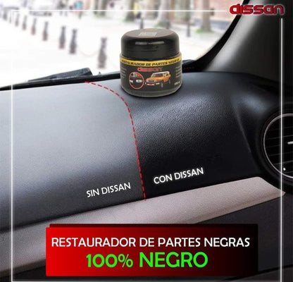 devuelve el brillo a la partes opacas de tu carro. 